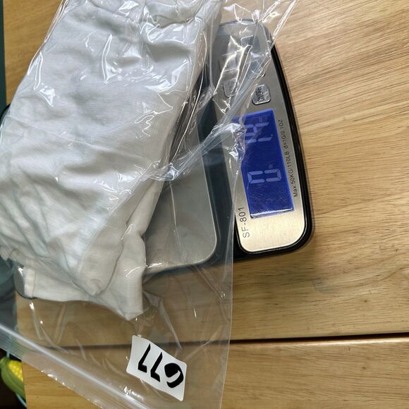 Edward Irish Linen Women’s S Blouse Button Down White Floral Beaded 3/4 Sleeve - Picture 10 of 10